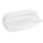 Contenant Clair PET Refermable 9''x6'' (250/caisse)