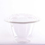 Bol à salade en plastique transparent, 48 oz (150 pièces par caisse)