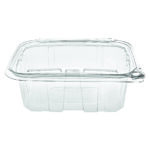 Barquette alimentaire transparente refermable 32 oz (240 unités par carton)
