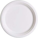 Bagasse Plate 6'' PFAS FREE (1000/caisse)