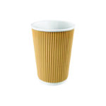 Verre Café Triple Paroie / Ripple 16 oz - Kraft (500/caisse)