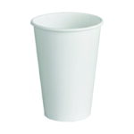Verre Papier Boisson Froide Blanc 16 oz (1000/caisse)